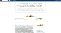 Desktop Screenshot of conference-halls.blogspot.com