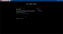 Desktop Screenshot of myemohair.blogspot.com