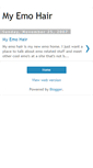 Mobile Screenshot of myemohair.blogspot.com