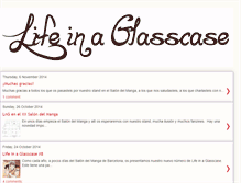 Tablet Screenshot of life-in-a-glasscase.blogspot.com