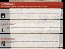 Tablet Screenshot of nopublicable.blogspot.com