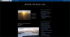 Desktop Screenshot of beyondtheblueline.blogspot.com