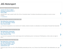 Tablet Screenshot of jegmotorsport.blogspot.com