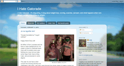 Desktop Screenshot of ihategatorade2.blogspot.com