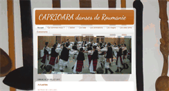 Desktop Screenshot of caprioara-danseroumaine.blogspot.com
