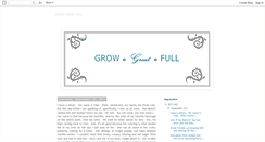 Desktop Screenshot of growgreatfull.blogspot.com