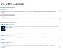 Tablet Screenshot of odonxcommuniti.blogspot.com