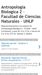 Mobile Screenshot of antropologiabiologica2.blogspot.com