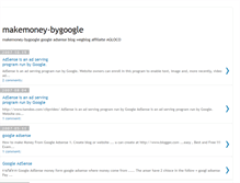 Tablet Screenshot of makemoney-bygoogle.blogspot.com