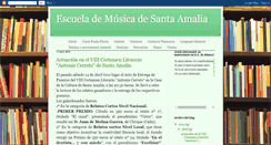 Desktop Screenshot of escuelademusicasantaamalia.blogspot.com