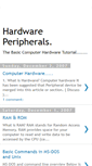 Mobile Screenshot of hardwareperipherals.blogspot.com