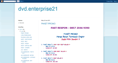 Desktop Screenshot of dvdenterprise21.blogspot.com