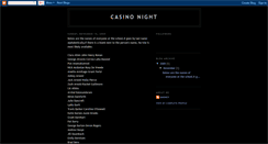 Desktop Screenshot of casinonightdates.blogspot.com