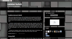 Desktop Screenshot of catetankuliah.blogspot.com