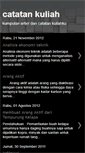 Mobile Screenshot of catetankuliah.blogspot.com