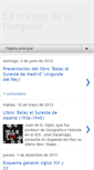 Mobile Screenshot of lacrateradelagorgona.blogspot.com