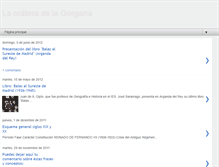 Tablet Screenshot of lacrateradelagorgona.blogspot.com