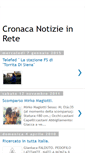 Mobile Screenshot of notizieinretecronaca.blogspot.com