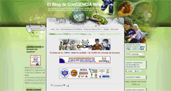 Desktop Screenshot of conciencianinos.blogspot.com