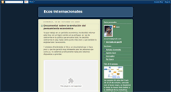 Desktop Screenshot of ecosinternacionales.blogspot.com