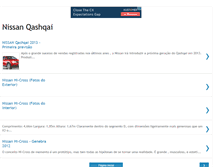 Tablet Screenshot of nissan-qashqai-blog.blogspot.com