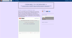 Desktop Screenshot of chromevswindows7.blogspot.com