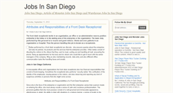 Desktop Screenshot of jobs-in-sandiego.blogspot.com