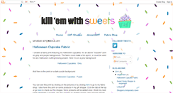 Desktop Screenshot of killemwithsweets.blogspot.com