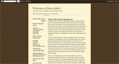 Desktop Screenshot of bear-ytales.blogspot.com