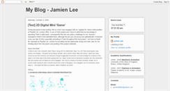 Desktop Screenshot of jamienlee.blogspot.com