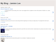 Tablet Screenshot of jamienlee.blogspot.com