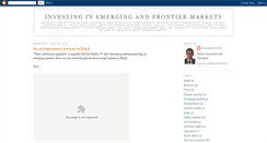 Desktop Screenshot of emergingcapital.blogspot.com