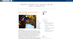 Desktop Screenshot of dennispedro.blogspot.com