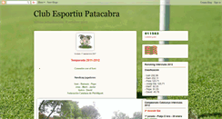 Desktop Screenshot of clubesportiupatacabra.blogspot.com
