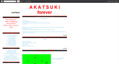 Desktop Screenshot of akatsuki4eva.blogspot.com