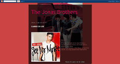 Desktop Screenshot of jonasbrothersarg.blogspot.com