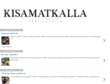 Tablet Screenshot of kisamatkalla.blogspot.com