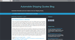 Desktop Screenshot of carshippingblog.blogspot.com