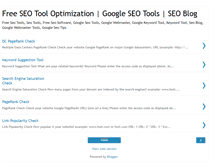Tablet Screenshot of freeseooptimizationtool.blogspot.com