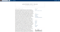 Desktop Screenshot of anothernycblog.blogspot.com