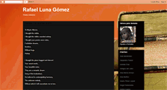 Desktop Screenshot of lunagomezrafael.blogspot.com