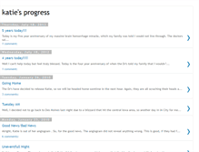 Tablet Screenshot of katiebloomprogress.blogspot.com