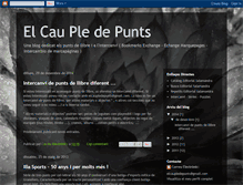 Tablet Screenshot of elcaupledepunts.blogspot.com