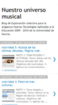 Mobile Screenshot of nuestrouniversomusical.blogspot.com