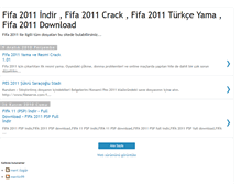 Tablet Screenshot of fifa2012indir.blogspot.com