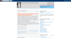 Desktop Screenshot of lesamoureuxdecandolle.blogspot.com