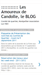 Mobile Screenshot of lesamoureuxdecandolle.blogspot.com