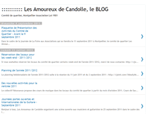Tablet Screenshot of lesamoureuxdecandolle.blogspot.com
