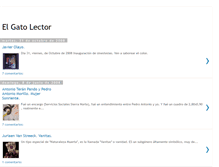 Tablet Screenshot of elgatolector.blogspot.com