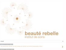 Tablet Screenshot of beauterebelleinstitut.blogspot.com